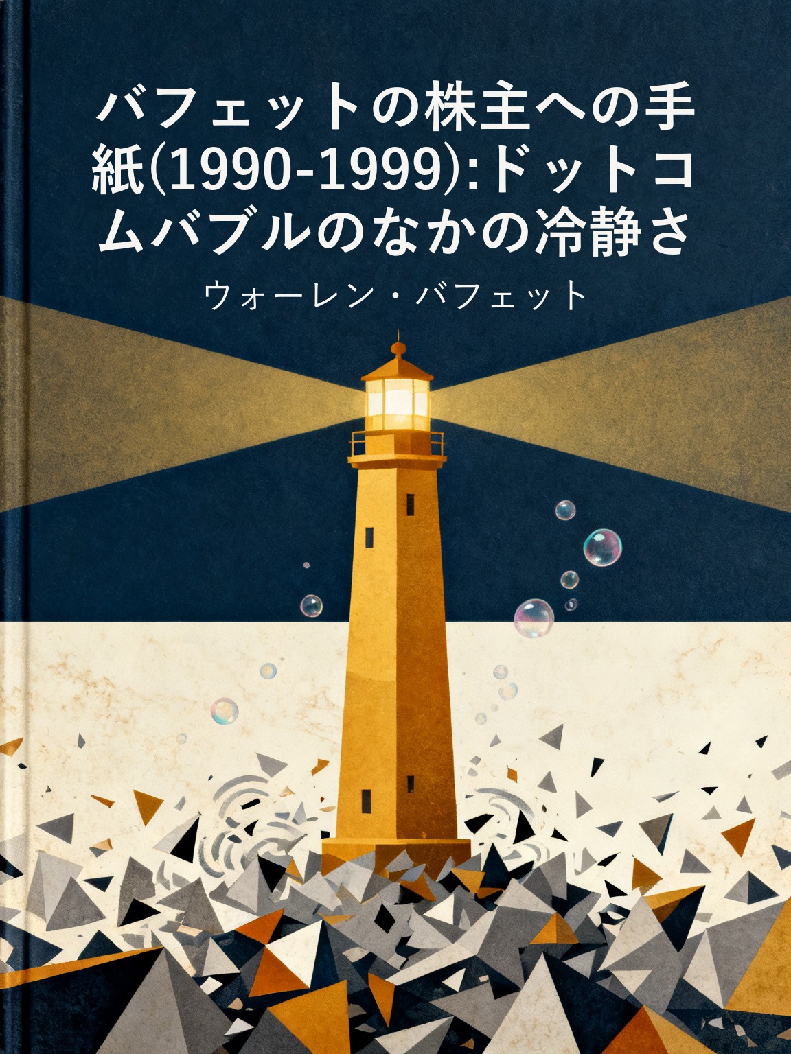 バフェットの株主への手紙(1990-1999):ドットコムバブルのなかの冷静さ 封面