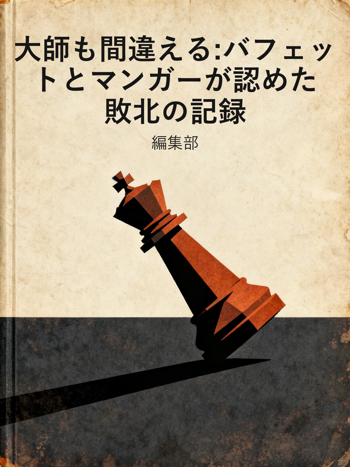 大師も間違える:バフェットとマンガーが認めた敗北の記録 封面