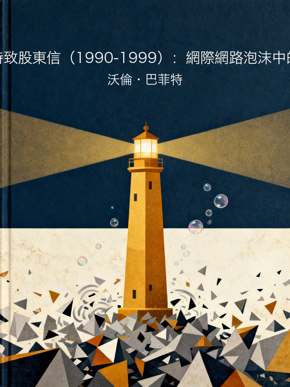 巴菲特致股東信（1990-1999）：網際網路泡沫中的清醒 封面